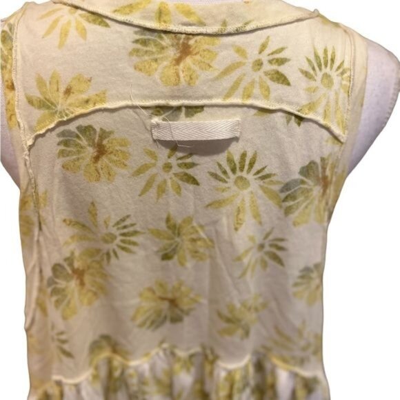 Free People Women’s Madison Tank Size Small Floral Print flowy oversized boho - Picture 8 of 15